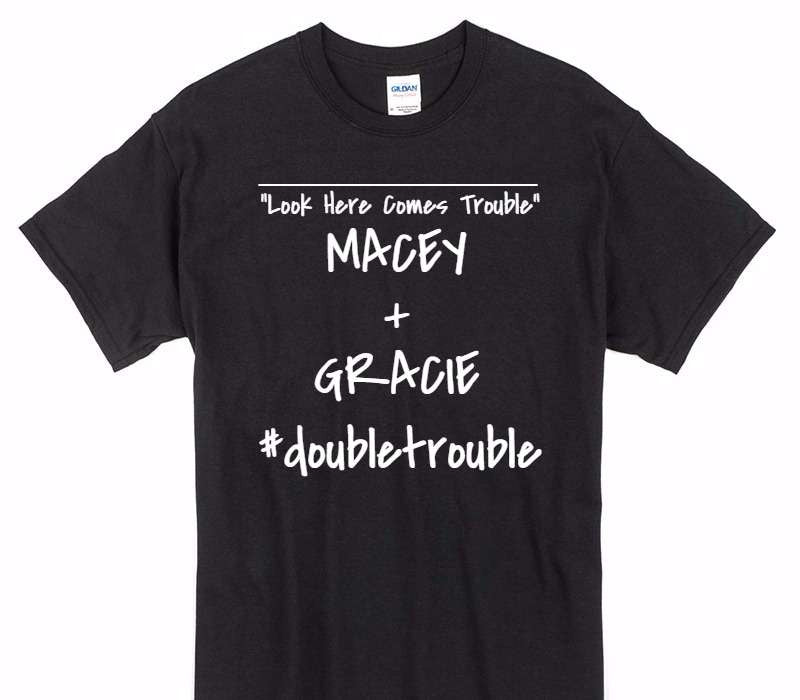 Custom Gildan 100% Cotton Black T-Shirt