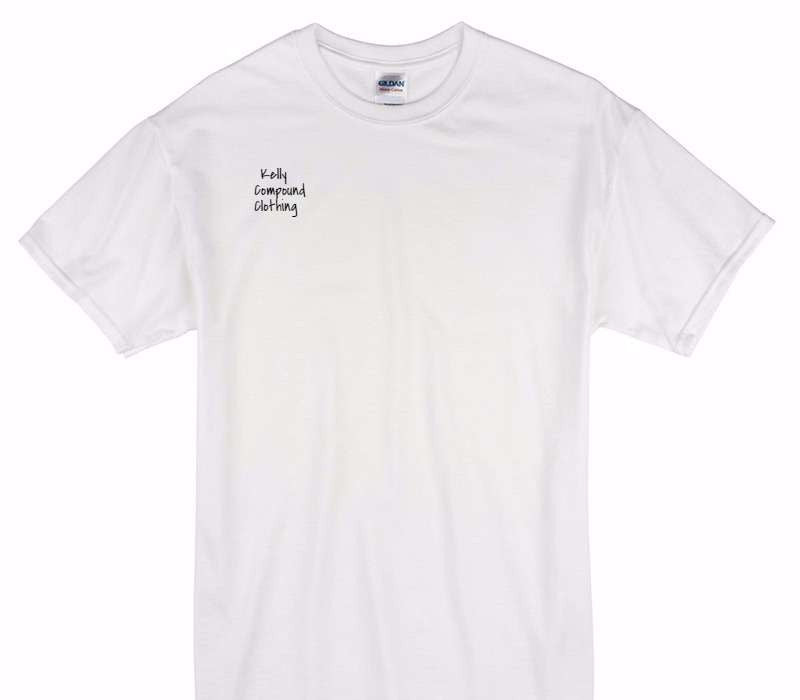 Custom Gildan 100% Cotton White T-Shirt