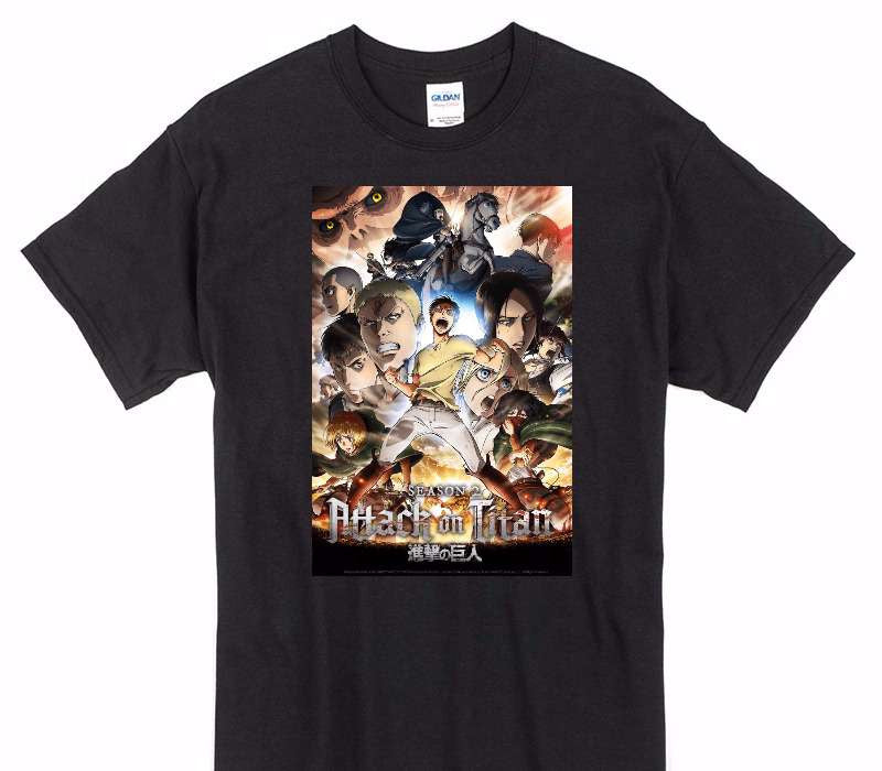 Custom Gildan 100% Cotton Black T-Shirt