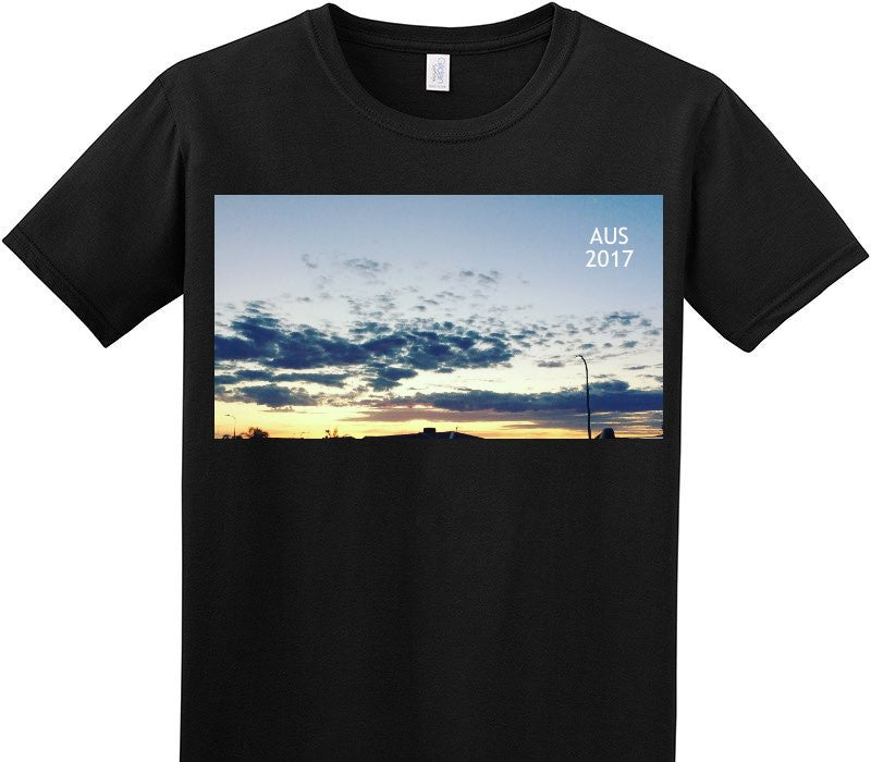 Custom Adult Soft Style 100% Cotton Black T-Shirt