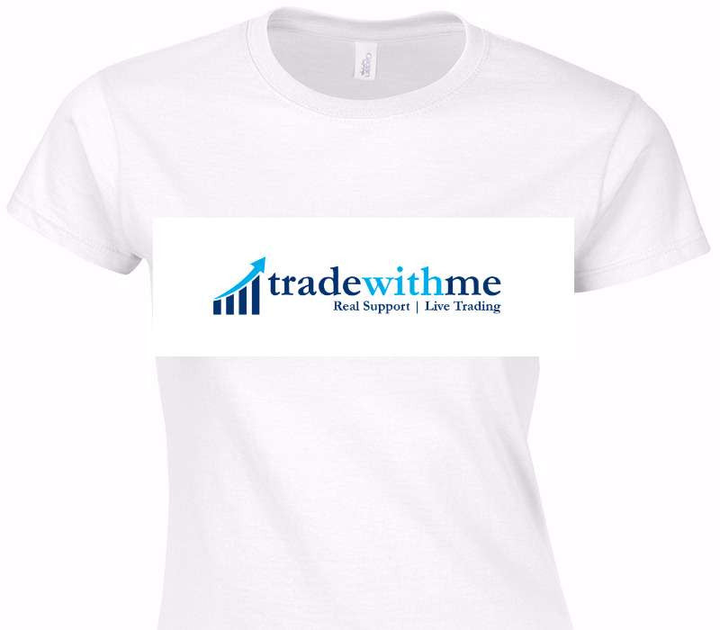 Custom Womens Soft Style 100% Cotton White T-Shirt