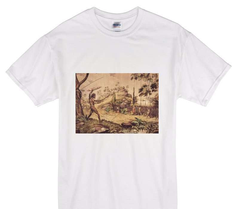 Custom Gildan 100% Cotton White T-Shirt