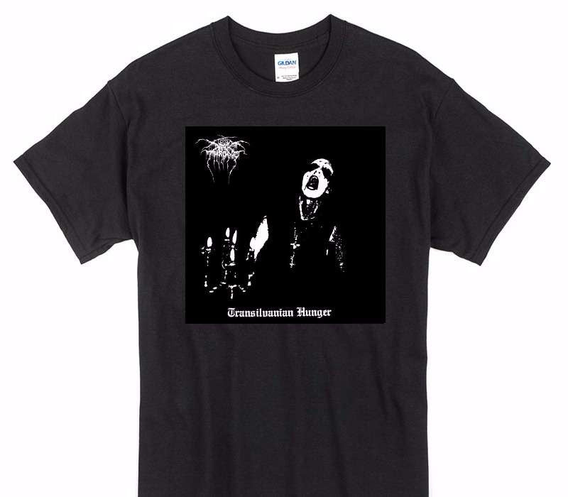 Custom Gildan 100% Cotton Black T-Shirt