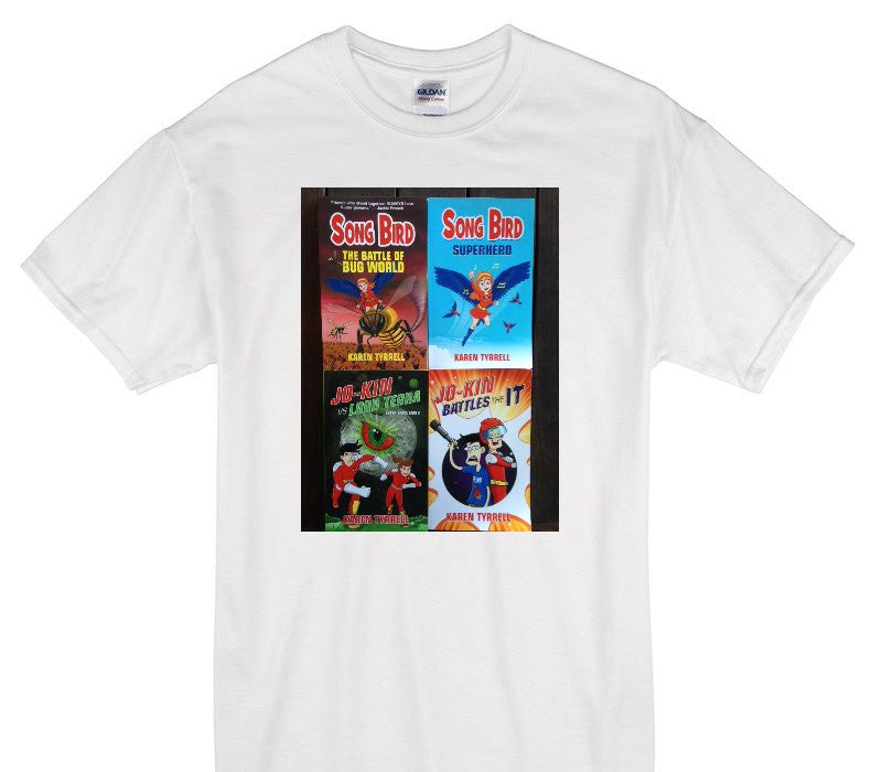 Custom Gildan 100% Cotton White T-Shirt