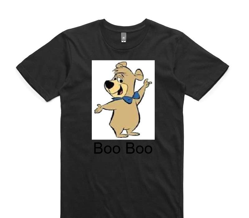 Custom AS Colour 100% Cotton Black T-Shirt