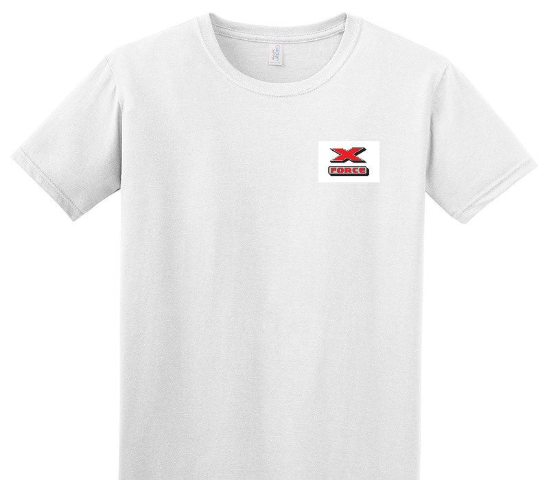 Custom Adult Soft Style 100% Cotton White T-Shirt