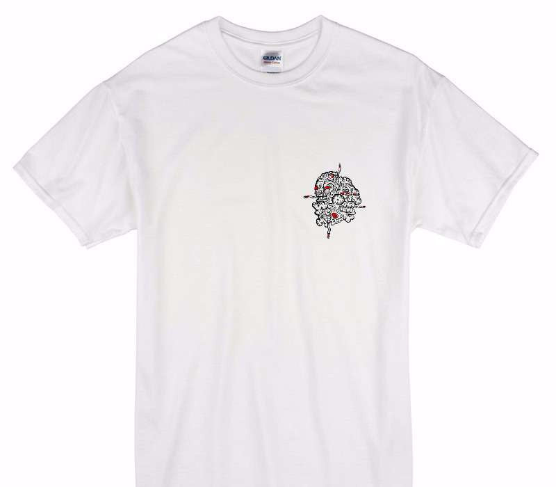 Custom Gildan 100% Cotton White T-Shirt