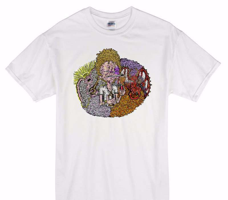 Custom Gildan 100% Cotton White T-Shirt