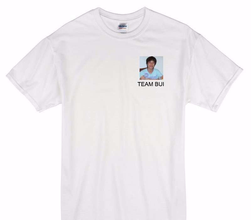 Custom Gildan 100% Cotton White T-Shirt