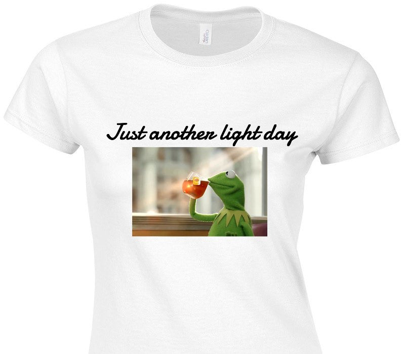 Custom Womens Soft Style 100% Cotton White T-Shirt