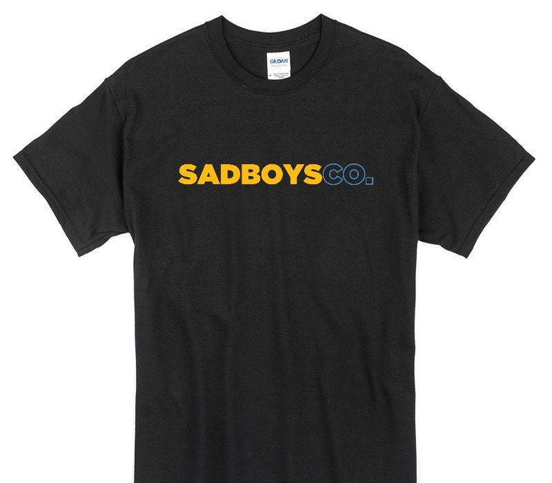 Custom Gildan 100% Cotton Black T-Shirt