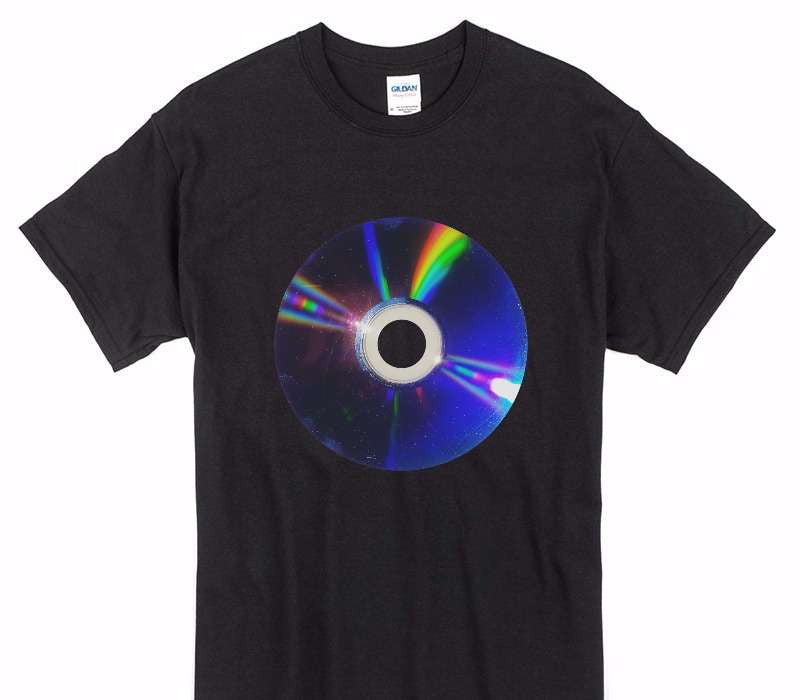 Custom Gildan 100% Cotton Black T-Shirt