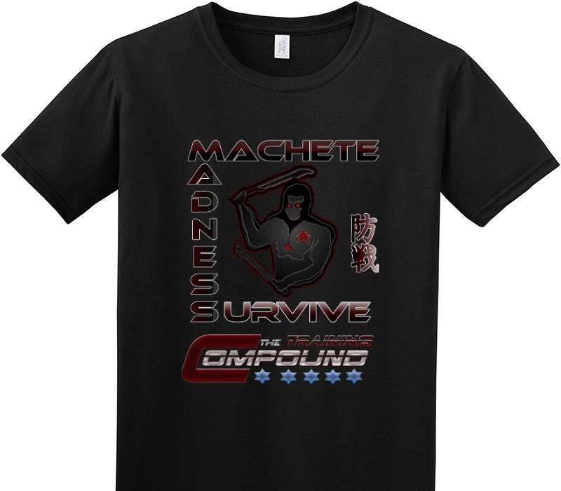 Custom Adult Soft Style 100% Cotton Black T-Shirt