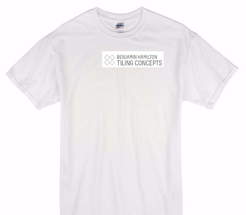 Custom Gildan 100% Cotton White T-Shirt