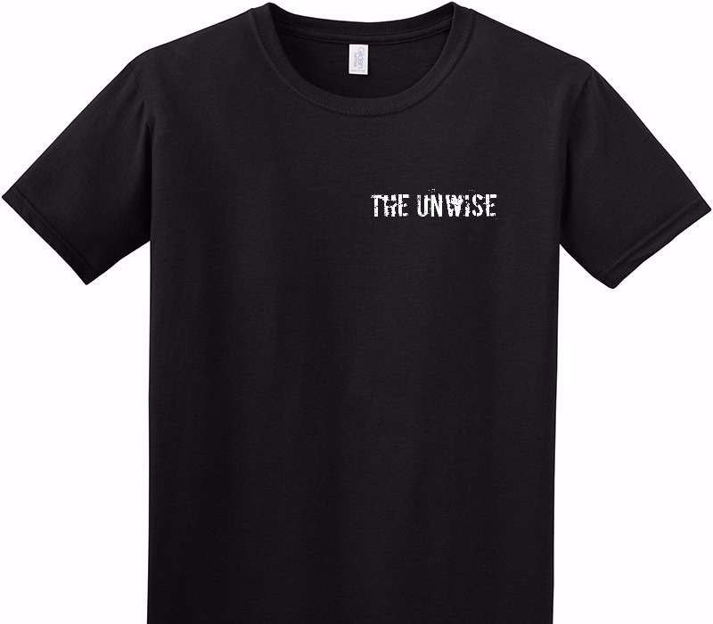 Custom Adult Soft Style 100% Cotton Black T-Shirt