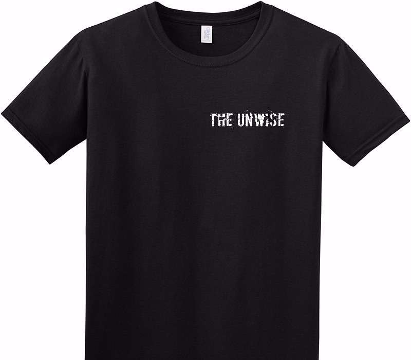 Custom Adult Soft Style 100% Cotton Black T-Shirt