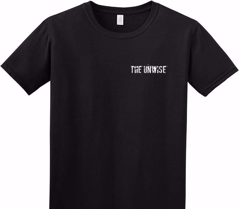 Custom Adult Soft Style 100% Cotton Black T-Shirt