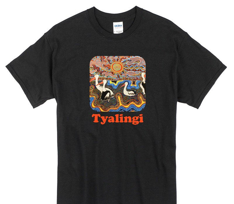 Custom Gildan 100% Cotton Black T-Shirt