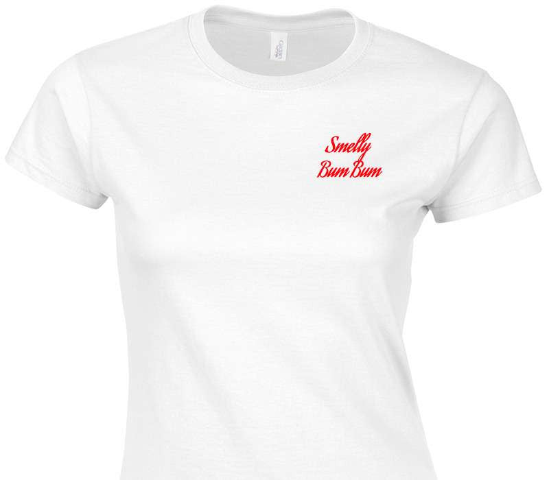 Custom Womens Soft Style 100% Cotton White T-Shirt
