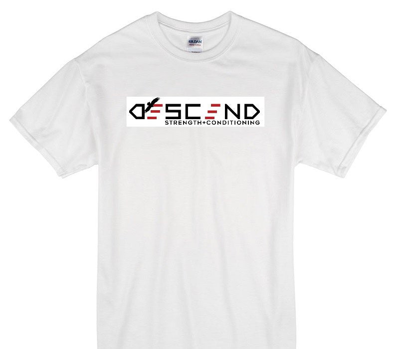 Custom Gildan 100% Cotton White T-Shirt