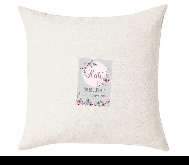 Custom Cushion Cover 50cm x 50 cm Off White