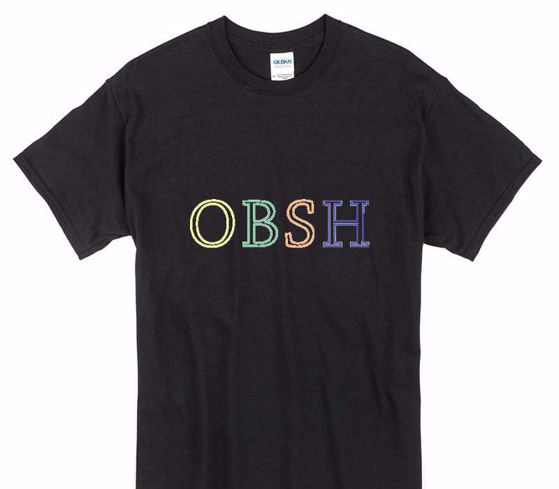 Custom Gildan 100% Cotton Black T-Shirt
