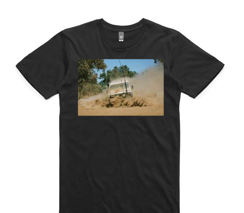 Custom AS Colour 100% Cotton Black T-Shirt