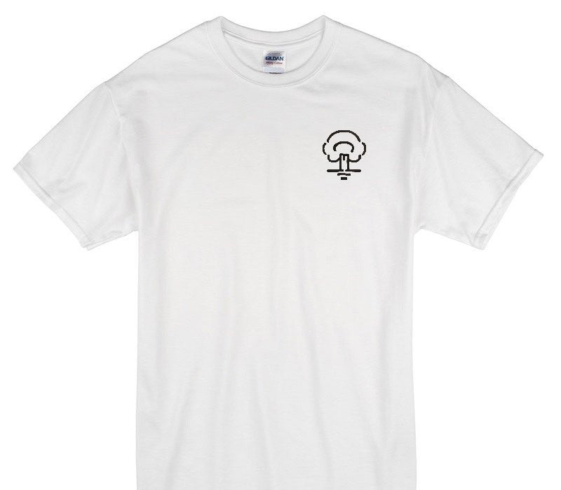 Custom Gildan 100% Cotton White T-Shirt