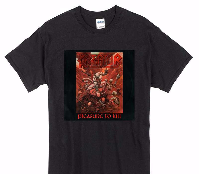 Custom Gildan 100% Cotton Black T-Shirt
