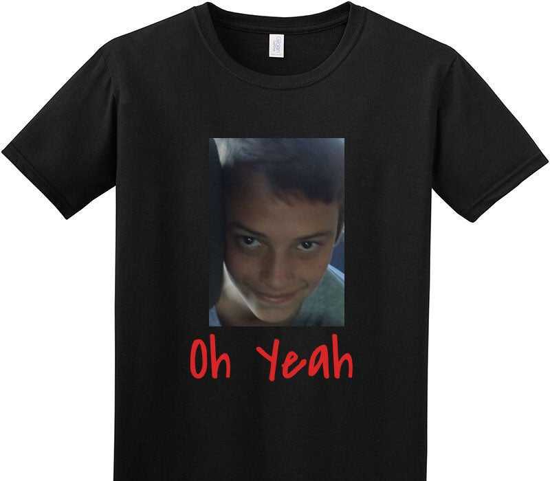 Custom Adult Soft Style 100% Cotton Black T-Shirt