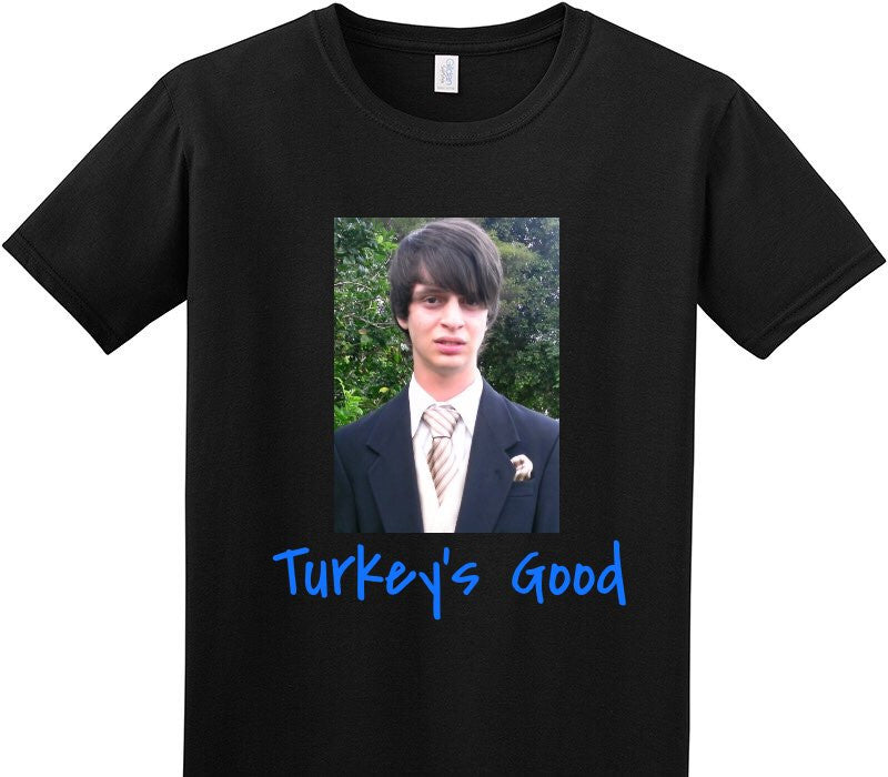 Custom Adult Soft Style 100% Cotton Black T-Shirt