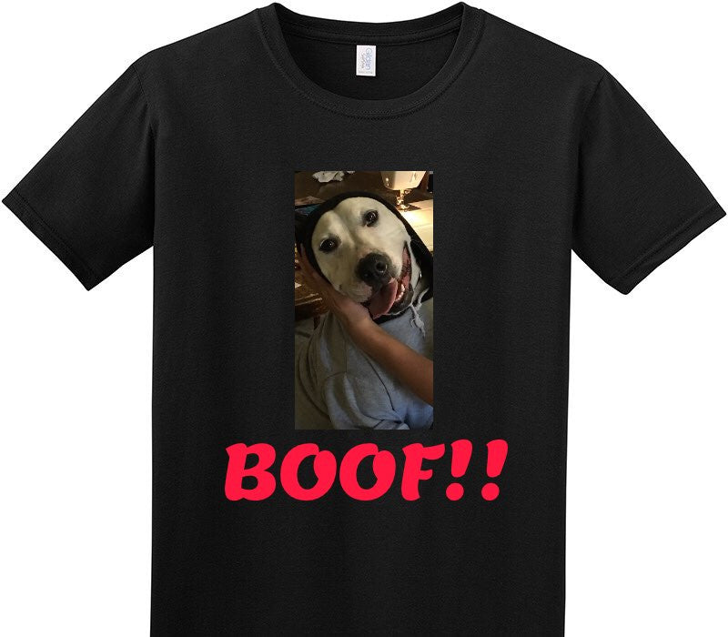 Custom Adult Soft Style 100% Cotton Black T-Shirt