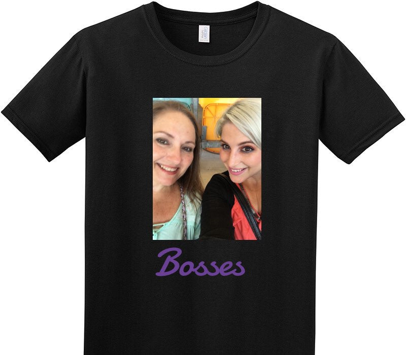 Custom Adult Soft Style 100% Cotton Black T-Shirt