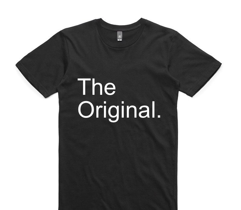 Custom AS Colour 100% Cotton Black T-Shirt