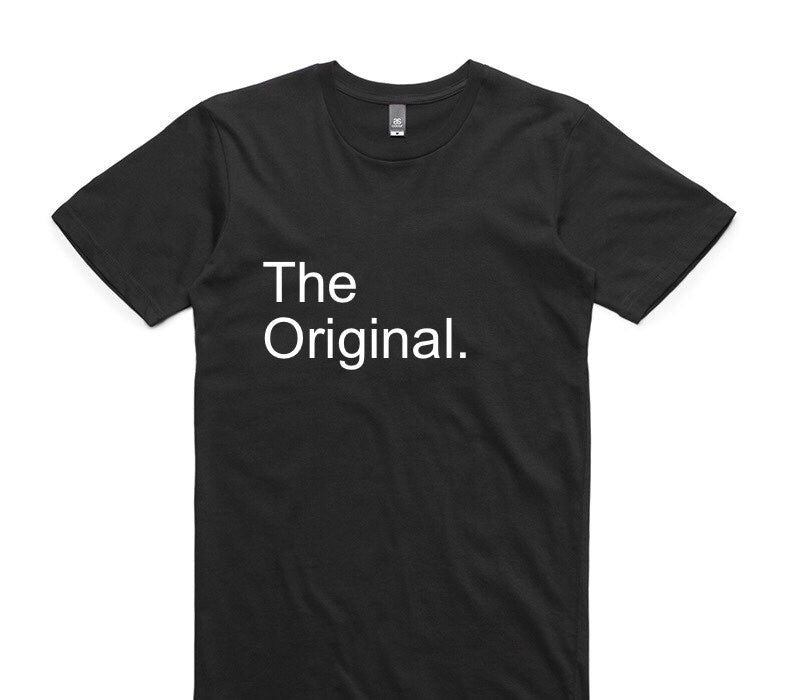 Custom AS Colour 100% Cotton Black T-Shirt