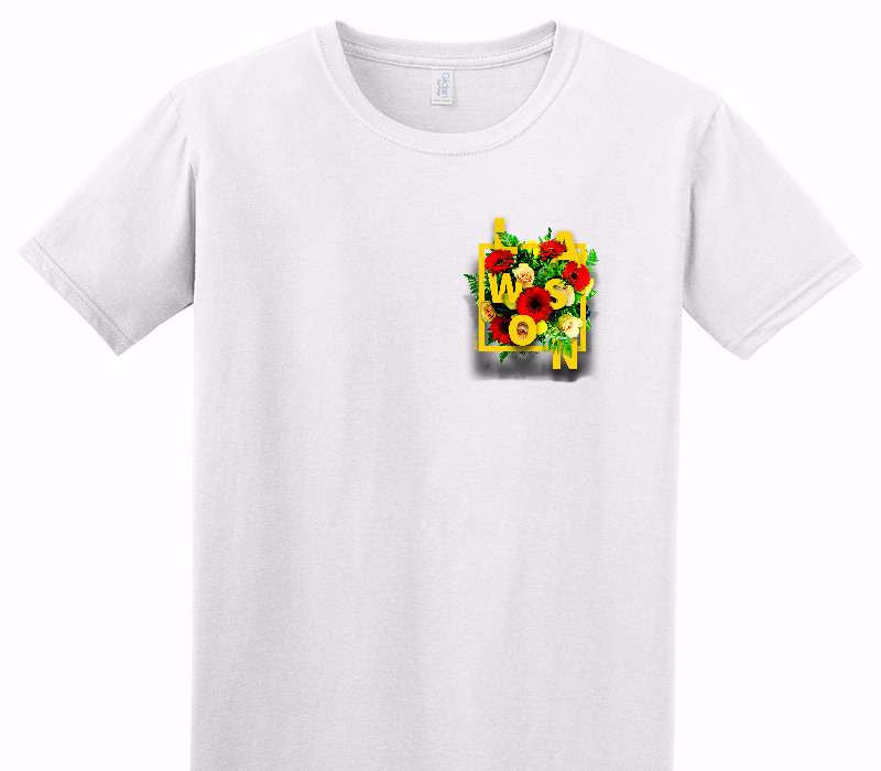 Custom Adult Soft Style 100% Cotton White T-Shirt