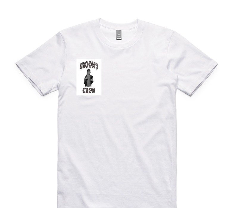 Custom AS Colour 100% Cotton White T-Shirt