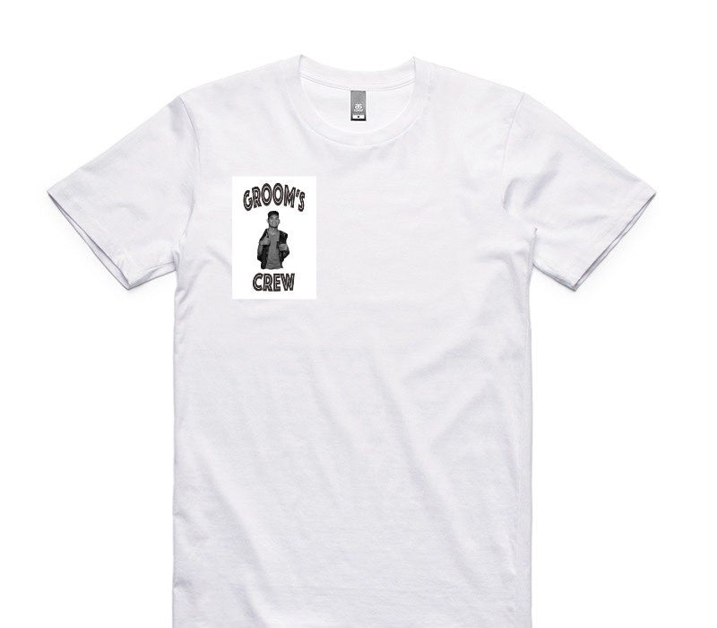 Custom AS Colour 100% Cotton White T-Shirt