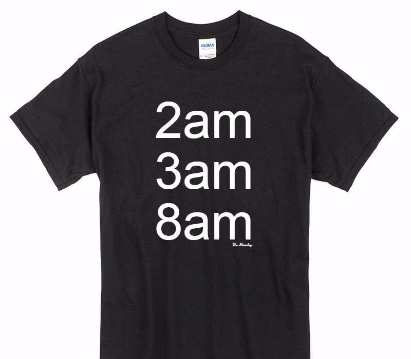 Custom Gildan 100% Cotton Black T-Shirt
