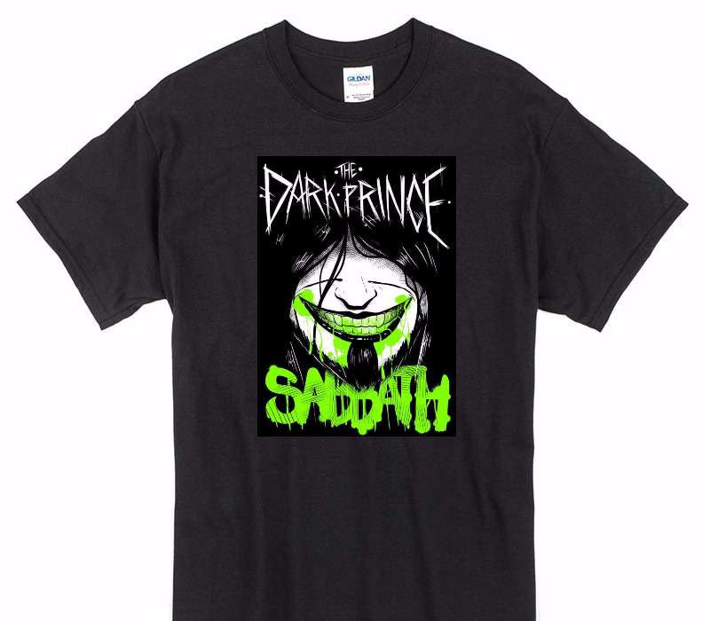 Custom Gildan 100% Cotton Black T-Shirt