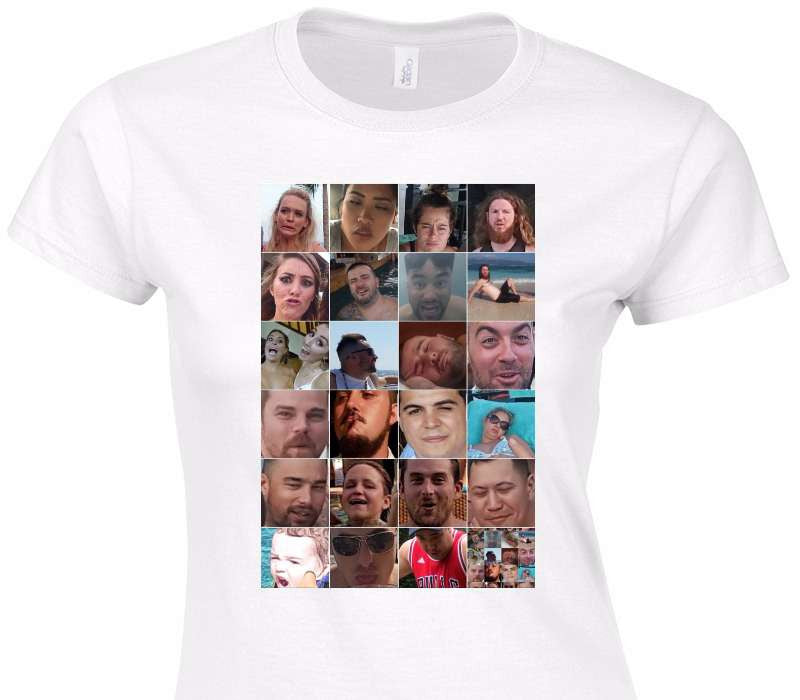 Custom Womens Soft Style 100% Cotton White T-Shirt