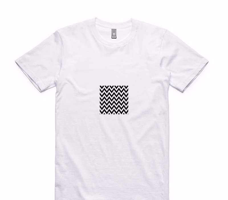 Custom AS Colour 100% Cotton White T-Shirt
