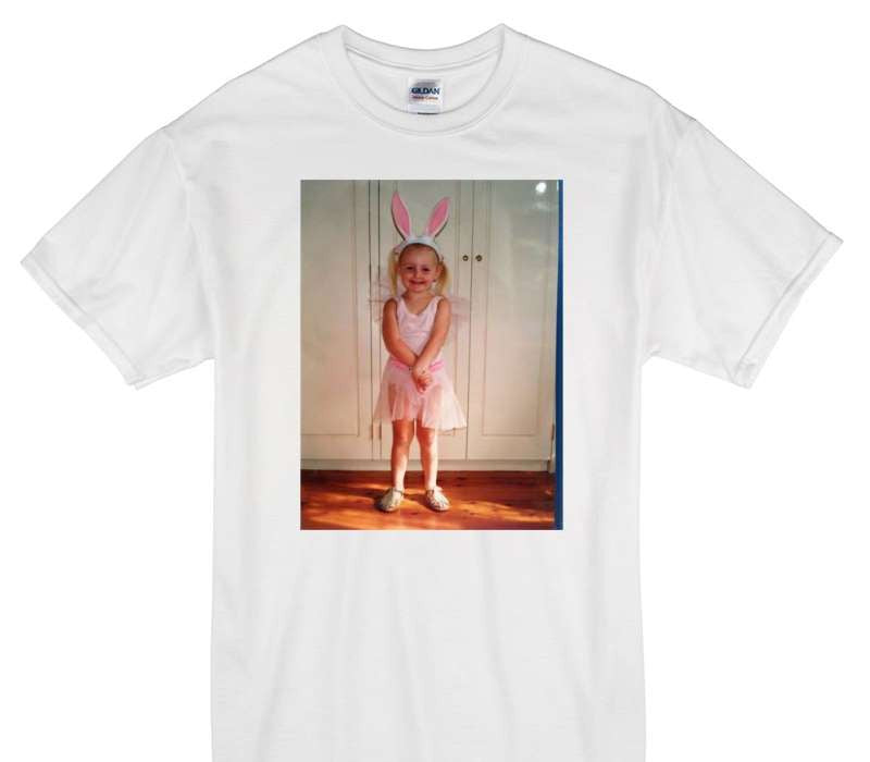 Custom Gildan 100% Cotton White T-Shirt