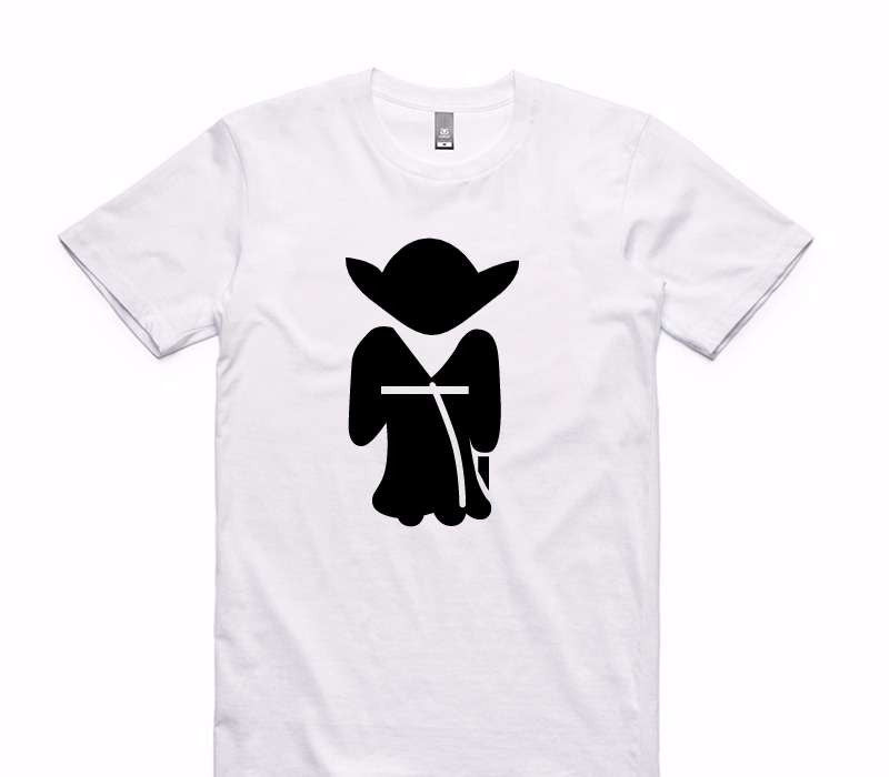 Custom AS Colour 100% Cotton White T-Shirt