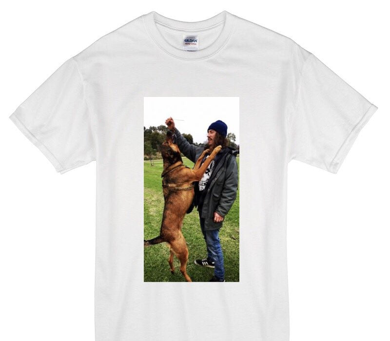 Custom Gildan 100% Cotton White T-Shirt
