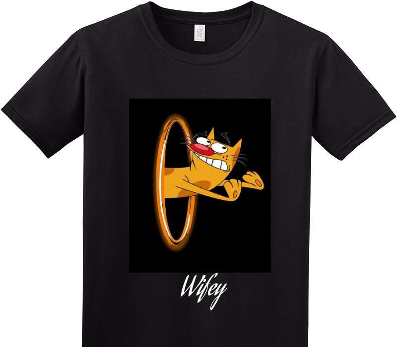 Custom Adult Soft Style 100% Cotton Black T-Shirt