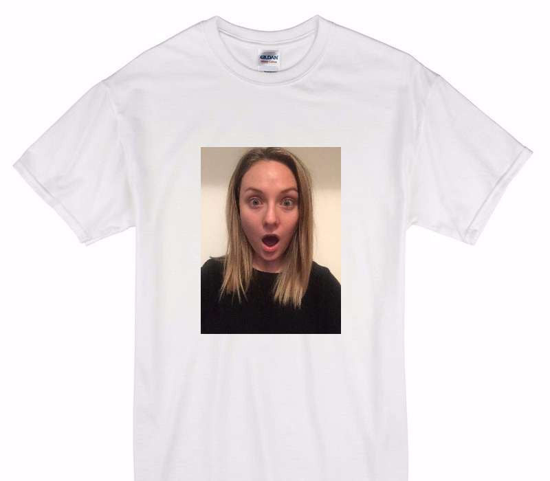 Custom Gildan 100% Cotton White T-Shirt