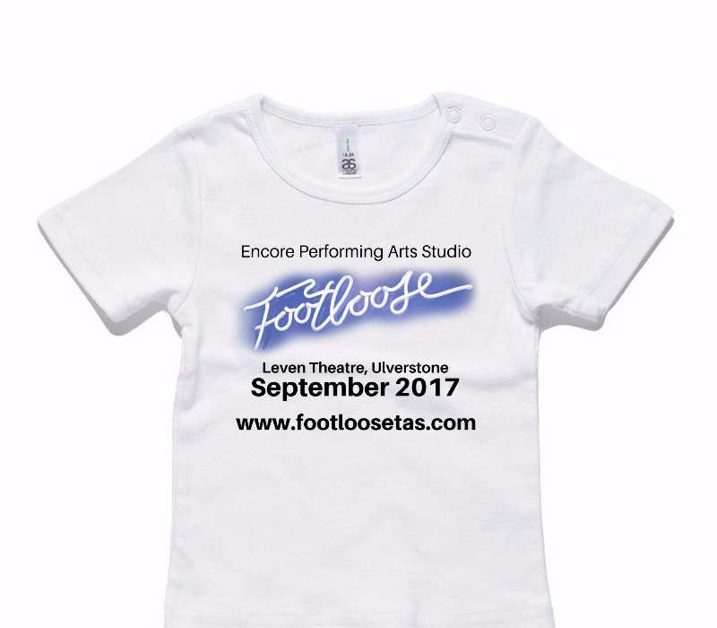 Custom AS Colour White Baby T-Shirt