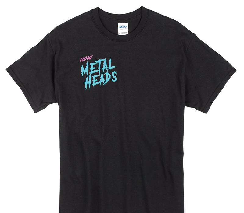 Custom Gildan 100% Cotton Black T-Shirt