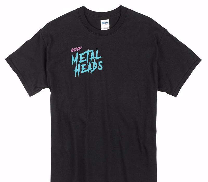 Custom Gildan 100% Cotton Black T-Shirt
